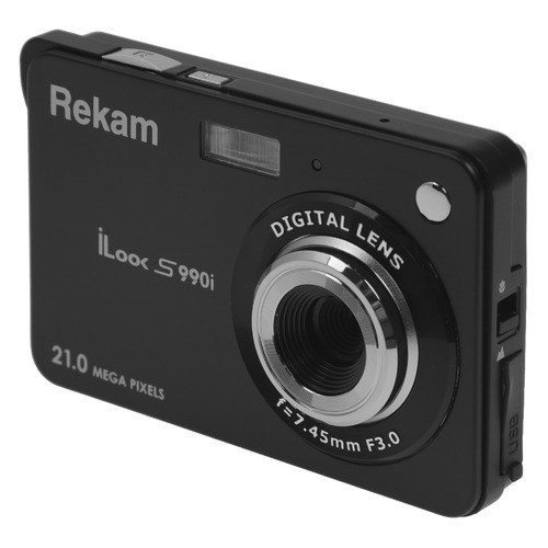 Цифровой фотоаппарат Rekam iLook S990i, черный
