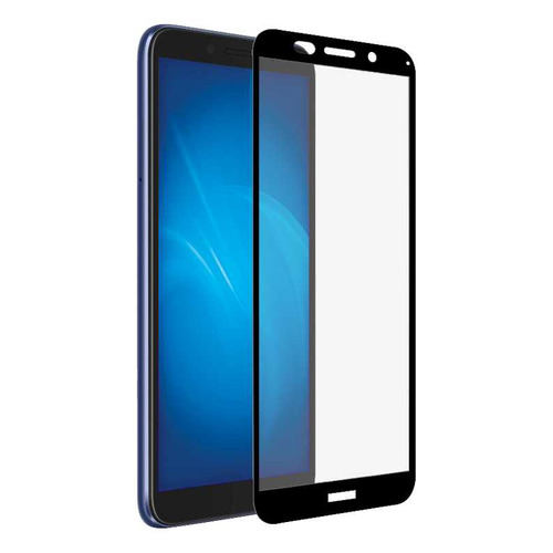 Защитное стекло для экрана DF hwColor-122 для Honor 9S/Huawei Y5p 1 шт, черный [df hwcolor-122 (black)]