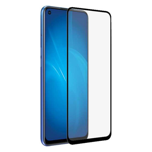 Защитное стекло для экрана DF rmColor-09 для Realme 6 1 шт, черный [df rmcolor-09 (black)]