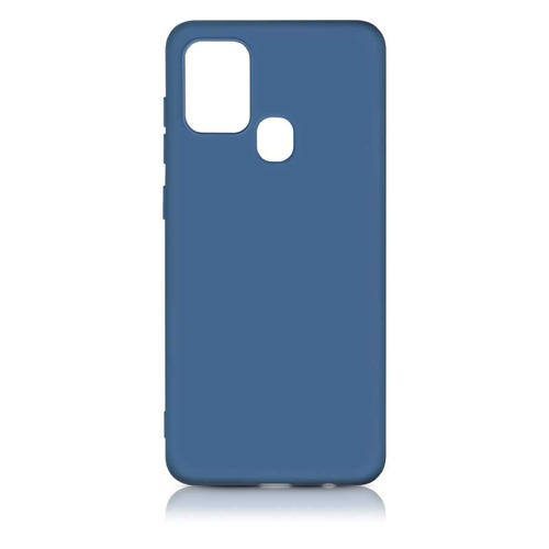 Чехол (клип-кейс) DF sOriginal-14, для Samsung Galaxy A21s, синий [df soriginal-14 (blue)]