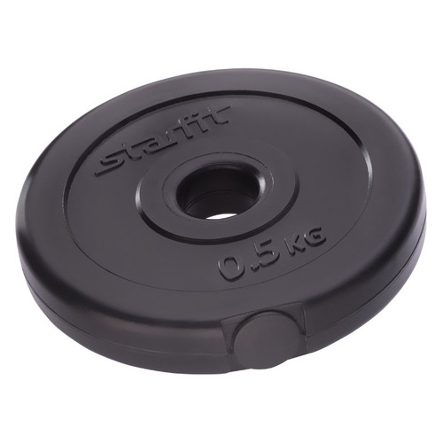 Диск Starfit BB-203 для гантели пласт. 0.5кг черный (УТ-00007177)