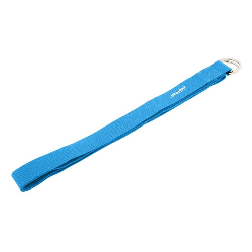 Ремень для йоги Starfit FA-103 дл.:186см ш.:3.8см синий (УТ-00009059)