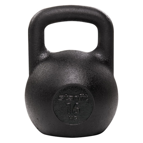 Гиря Starfit DB-602 без покр. 16кг черный (УТ-00016083)