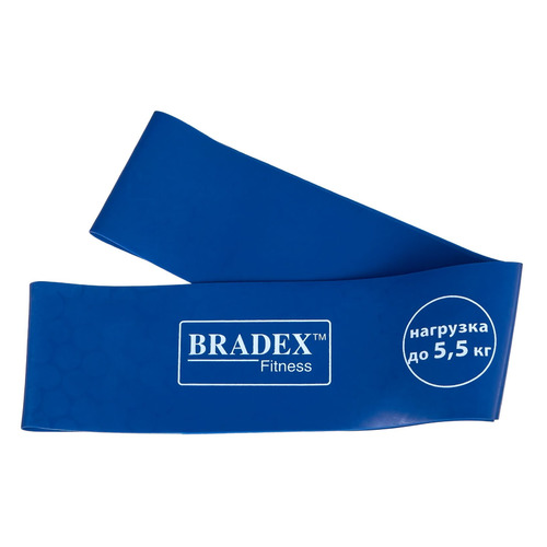 Лента-эспандер Bradex SF 0260 дл.:30см ш.:5см нагр.:5.5кг синий