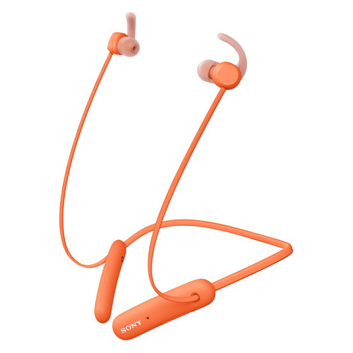 Гарнитура Sony WI-SP510, Bluetooth, вкладыши, красный [wisp510d.e]