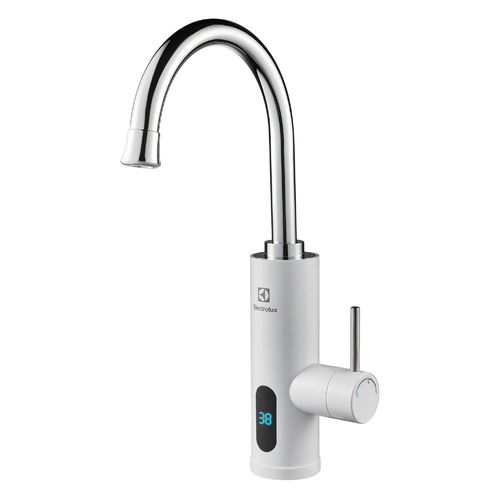 Водонагреватель Electrolux Taptronic НС-1246478, проточный, 3.3кВт, кран, белый