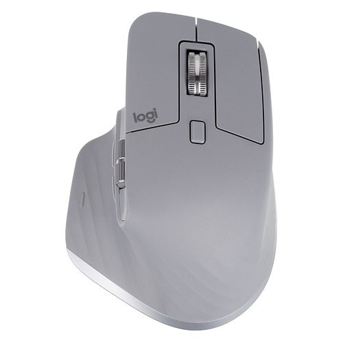 Мышь Logitech MX Master 3, оптическая, беспроводная, USB, серый [910-005695]