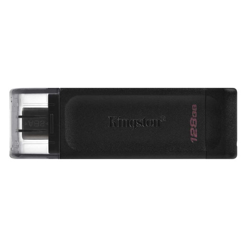 Флешка USB (Type-C) Kingston DataTraveler 70 DT70/128GB 128ГБ, USB3.2, черный