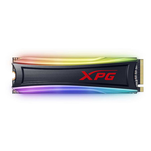 SSD накопитель A-Data S40G RGB AS40G-256GT-C 256ГБ, M.2 2280, PCI-E x4, NVMe
