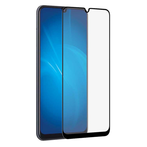 Защитное стекло для экрана DF sColor-75 для Samsung Galaxy A10/A10s 1 шт, черный [df scolor-75 (black)]