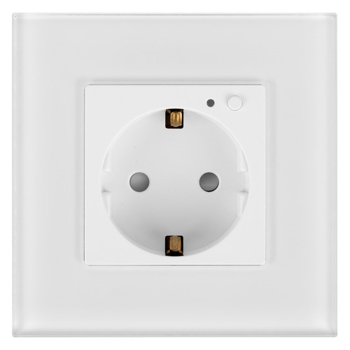 Умная розетка Hiper IoT Outlet W01 EU Wi-Fi белый (HDY-OW01)