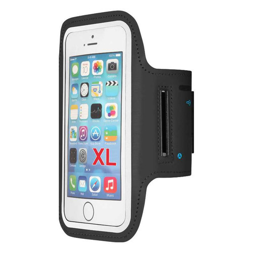 Чехол-повязка DF SportCase-02, для универсальный 5.5-6.5", черный [df sportcase-02 (black)]