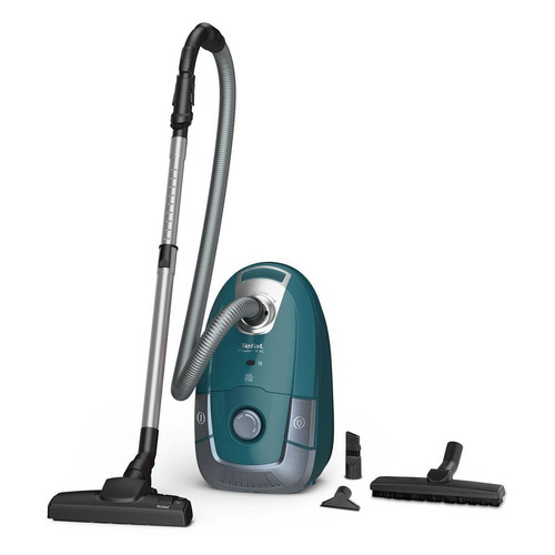 Пылесос Tefal TW3132EA, 2000Вт, бирюзовый/серый [2211400730]