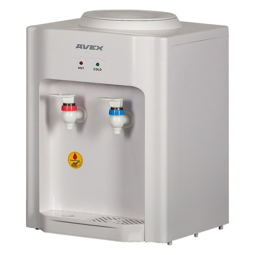 Кулер AVEX D-11W, настольный, электронный, рычаг, белый [00000253394]