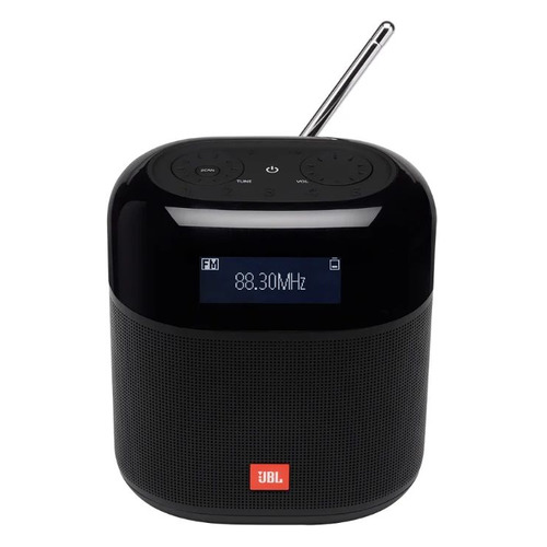 Портативная колонка JBL TUNER XL, 10Вт, черный [jbltunerxlfmblkru]