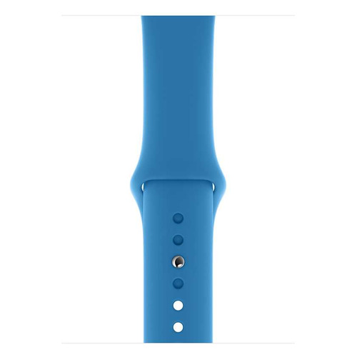 Ремешок Apple Sport Band для Apple Watch Series 3/4/5/6/SE/7, синяя волна [mxp02zm/a]