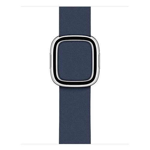 Ремешок Apple Modern Buckle для Apple Watch Series 3/4/5/6/SE/7, синяя пучина [mxpe2zm/a]
