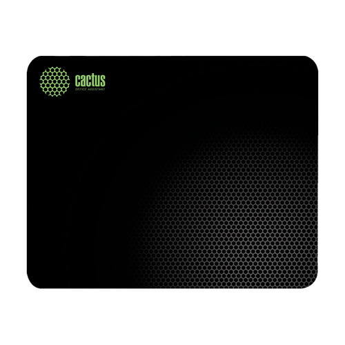 Коврик для мыши Cactus Black Mesh, черный [cs-mp-d02m]