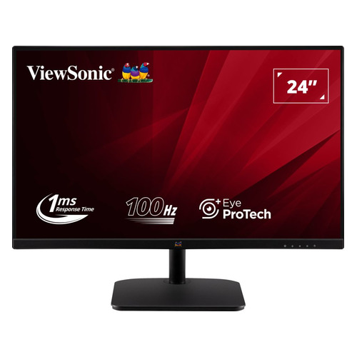 Монитор ViewSonic VA2432-mhd 23.8", черный [vs17789]