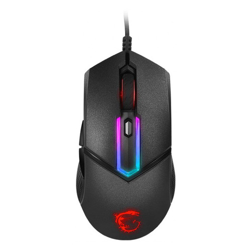 Мышь MSI Clutch GM30, игровая, оптическая, проводная, USB, черный [s12-0401850-d22]