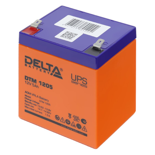 Аккумуляторная батарея для ИБП Delta DTM 1205 12В, 5Ач