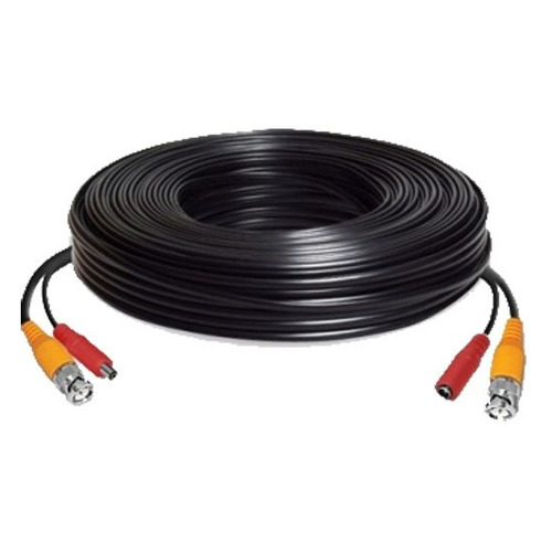 Кабель BNC+DC Ginzzu BNC+DC, 40м черный [бп-00001554]