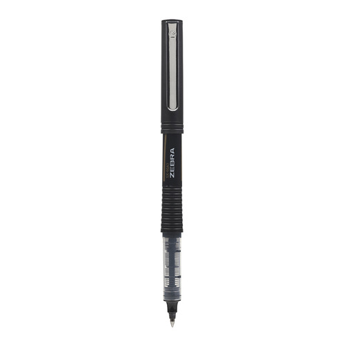 Ручка роллерн. Zebra SX-60A7 (15431) d=0.7мм черные одноразовая ручка стреловидный пиш. наконечник л 12 шт./кор