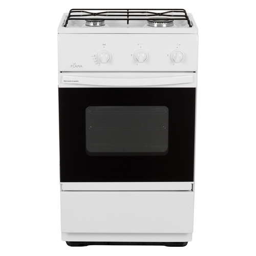 Газовая плита Flama CG 3202 W, газовая духовка, сталь, белый [cg 3202 w/b]