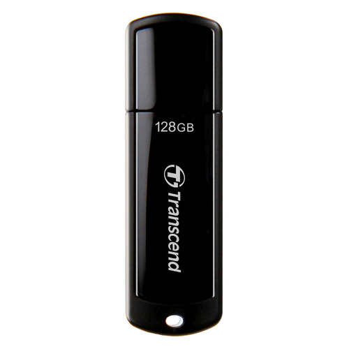 Флешка USB Transcend Jetflash 700 128ГБ, USB3.0, черный [ts128gjf700]