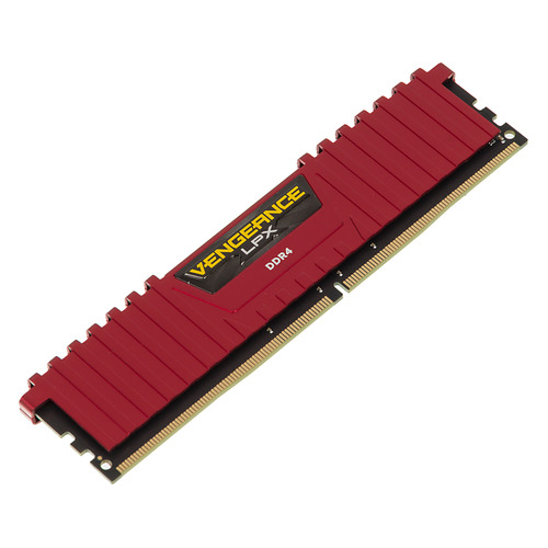 Модуль памяти Corsair Vengeance LPX CMK8GX4M1A2400C14R DDR4 - 8ГБ 2400, DIMM, Ret
