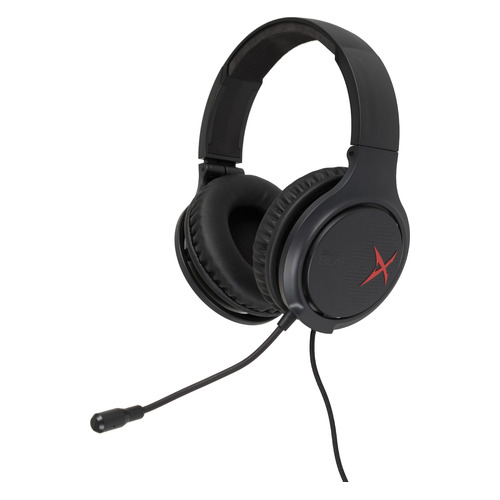 Гарнитура игровая Creative Sound BlasterX H3, для компьютера, мониторные, черный [70gh034000000]
