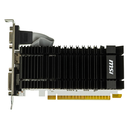Видеокарта MSI NVIDIA GeForce GT 730, N730K-2GD3H/LP, 2ГБ, GDDR3, Low Profile, Ret