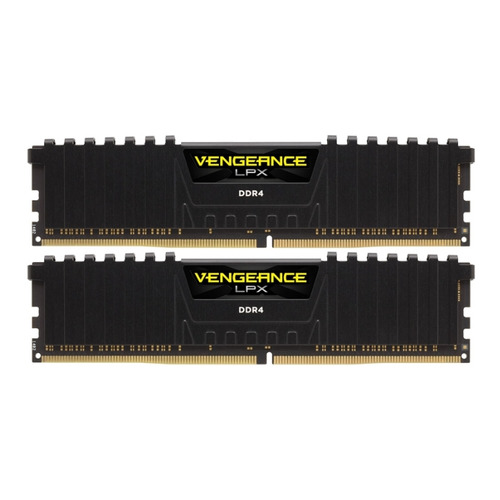Модуль памяти Corsair Vengeance LPX Black Heat spreader CMK32GX4M2A2133C13 DDR4 - 2x 16ГБ 2133, DIMM, Ret