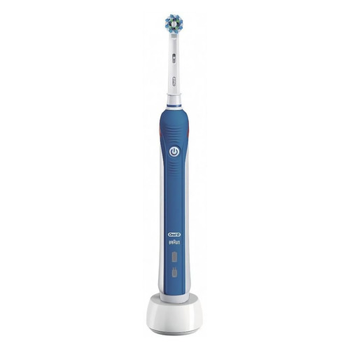 Электрическая зубная щетка Oral-B Professional Clean 2000, цвет: белый и голубой
