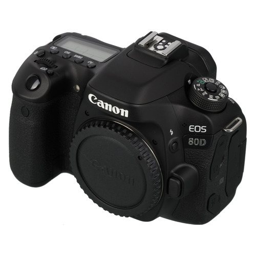 Зеркальный фотоаппарат Canon EOS 80D body, черный