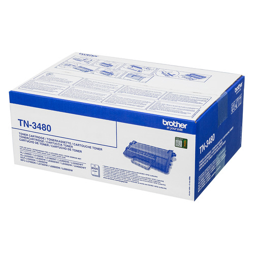 Картридж Brother TN3480, черный / TN3480