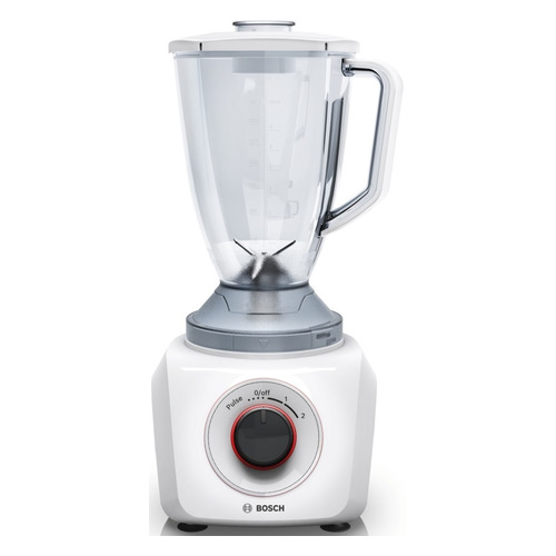 Блендер Bosch MMB21P0R, стационарный, белый/красный
