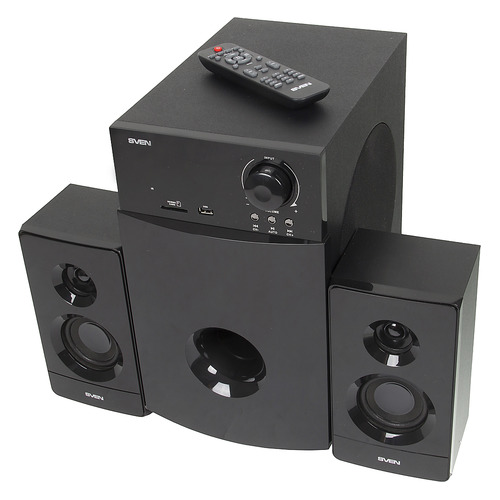 Колонки Sven MS-2100, 2.1, черный [sv-012236]