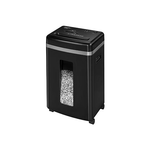 Уничтожитель бумаг Fellowes MicroShred 450M, P-5, 2х12 мм, 9 лист. одновременно, 22л [fs-40741]