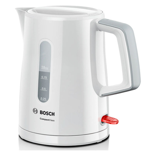 Чайник электрический Bosch TWK3A051, 2400Вт, белый