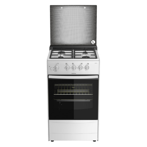 Газовая плита Darina 1B1 GM 441 008 W, газовая духовка, чугун, белый