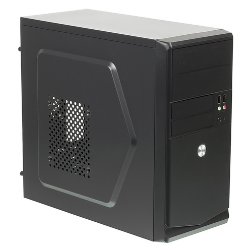 Корпус mATX Accord ACC-B021, Mini-Tower, без БП, черный