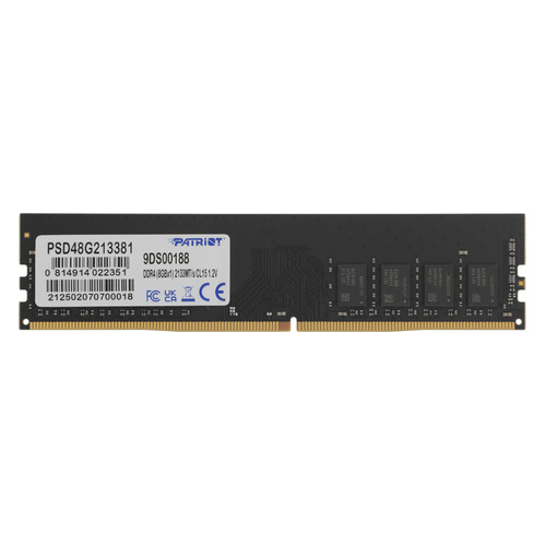 Модуль памяти Patriot Signature PSD48G213381 DDR4 - 8ГБ 2133, DIMM, Ret