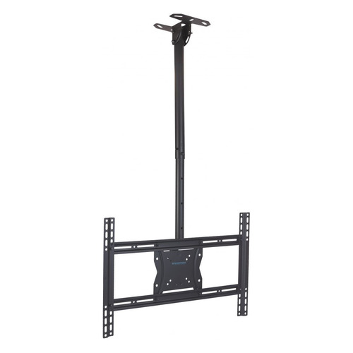 Кронштейн для телевизора Kromax COBRA-4, 15-75", потолочный, поворот и наклон, черный [25016]