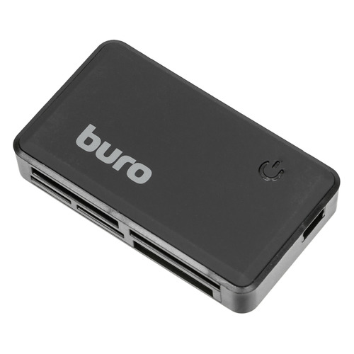 Картридер внешний Buro BU-CR-151, черный