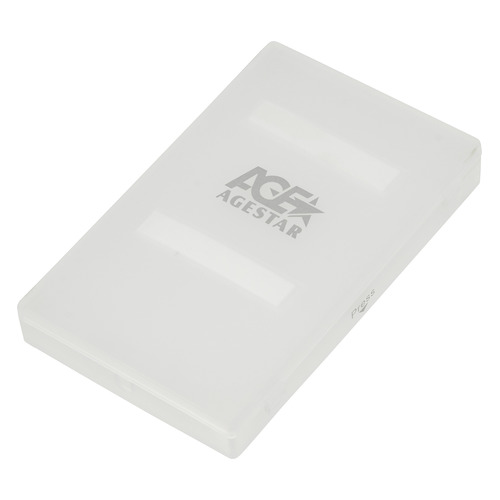 Внешний корпус для HDD/SSD AgeStar SUBCP1, белый