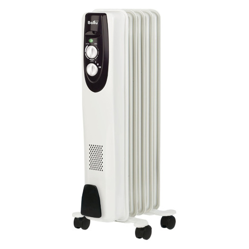 Масляный радиатор Ballu Classic BOH/CL-05WRN, 1000Вт, белый [нс-1050886]