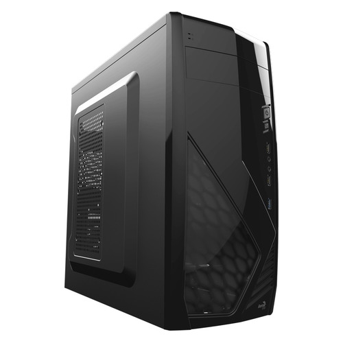 Корпус ATX Aerocool CS-1102, Midi-Tower, без БП, черный