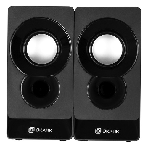 Колонки Oklick OK-165, 2.0, черный [397355]