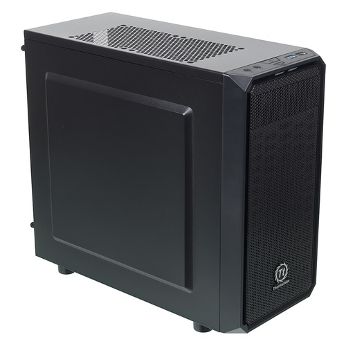 Корпус mATX Thermaltake Versa H15, Micro-Tower, без БП, черный [ca-1d4-00s1nn-00]